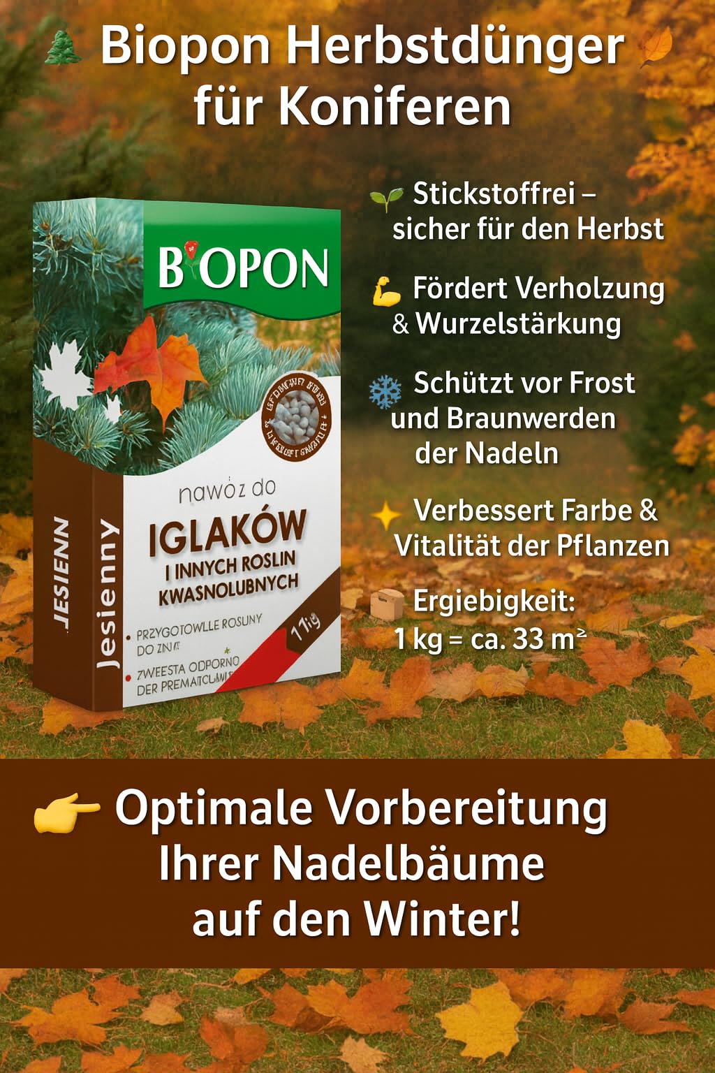 Koniferendnger Herbst Winter Herbstdnger Thuja Zypressen Nadelbaumdnger  3kg : Amazon.de: Garten