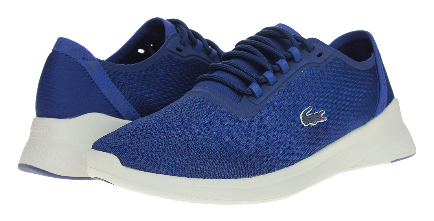 Lacoste Men's LT FIT 318 3 SPM Sneaker, Dark Blue/Dark Blue 7 M US