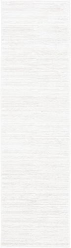 Miniatura 2 de Safavieh - Tapete corredor decorativo de 2.2 x 8 pies, moderno y chic que no desprende pelusas, ideal para sala de estar, entrada, pasillo,