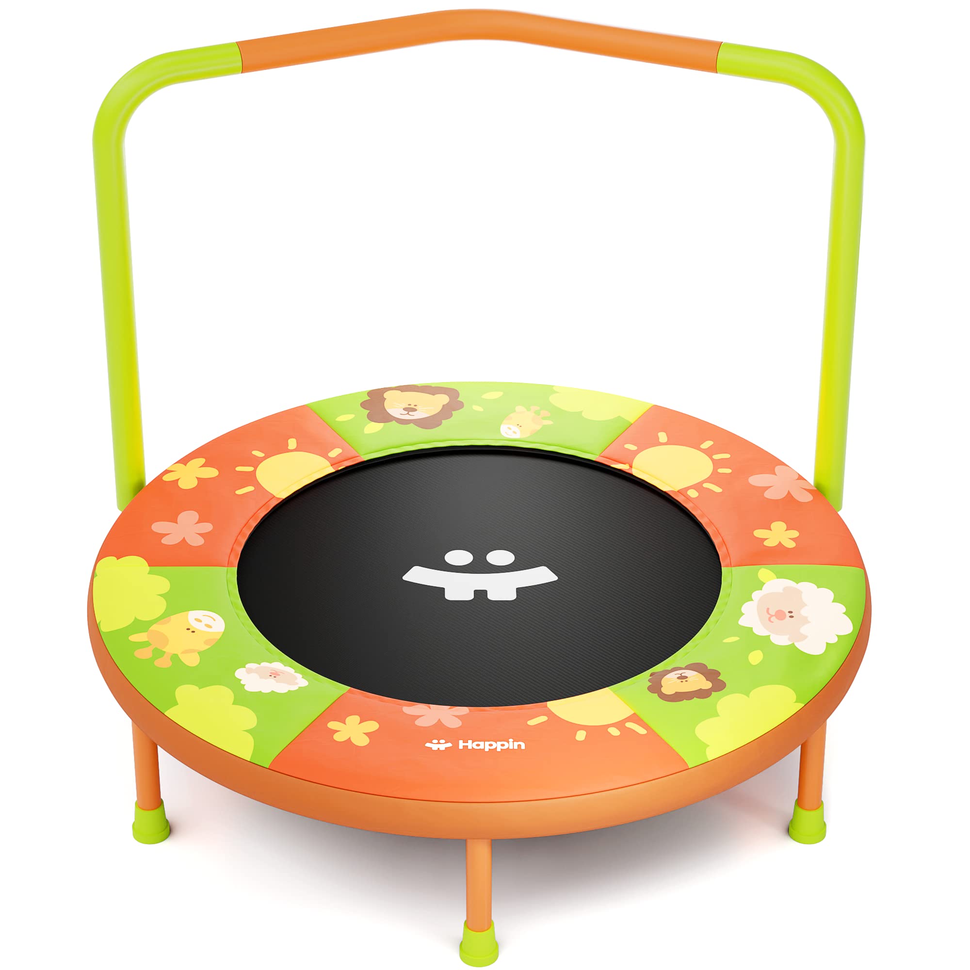Trampoline 36 inches Green and Orange