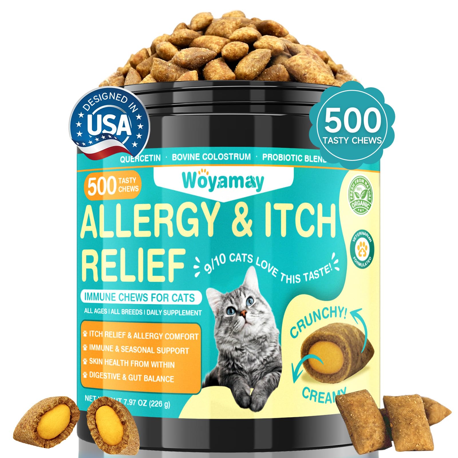 Woyamay Cat Allergy Chews