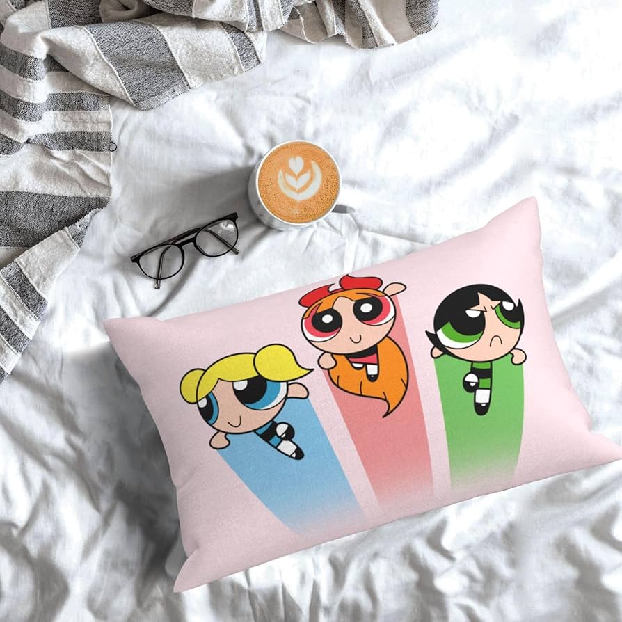Amazon｜パワーパフガールズ 枕カバー・ピローケース まくら