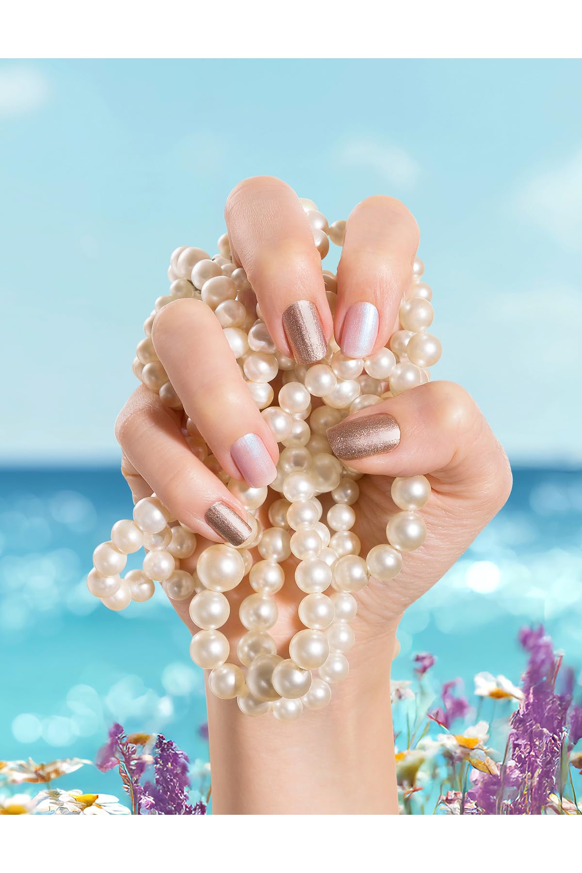 Flormar Pearly Yarı Transparan & Parlak Bitişli Sedefli Oje