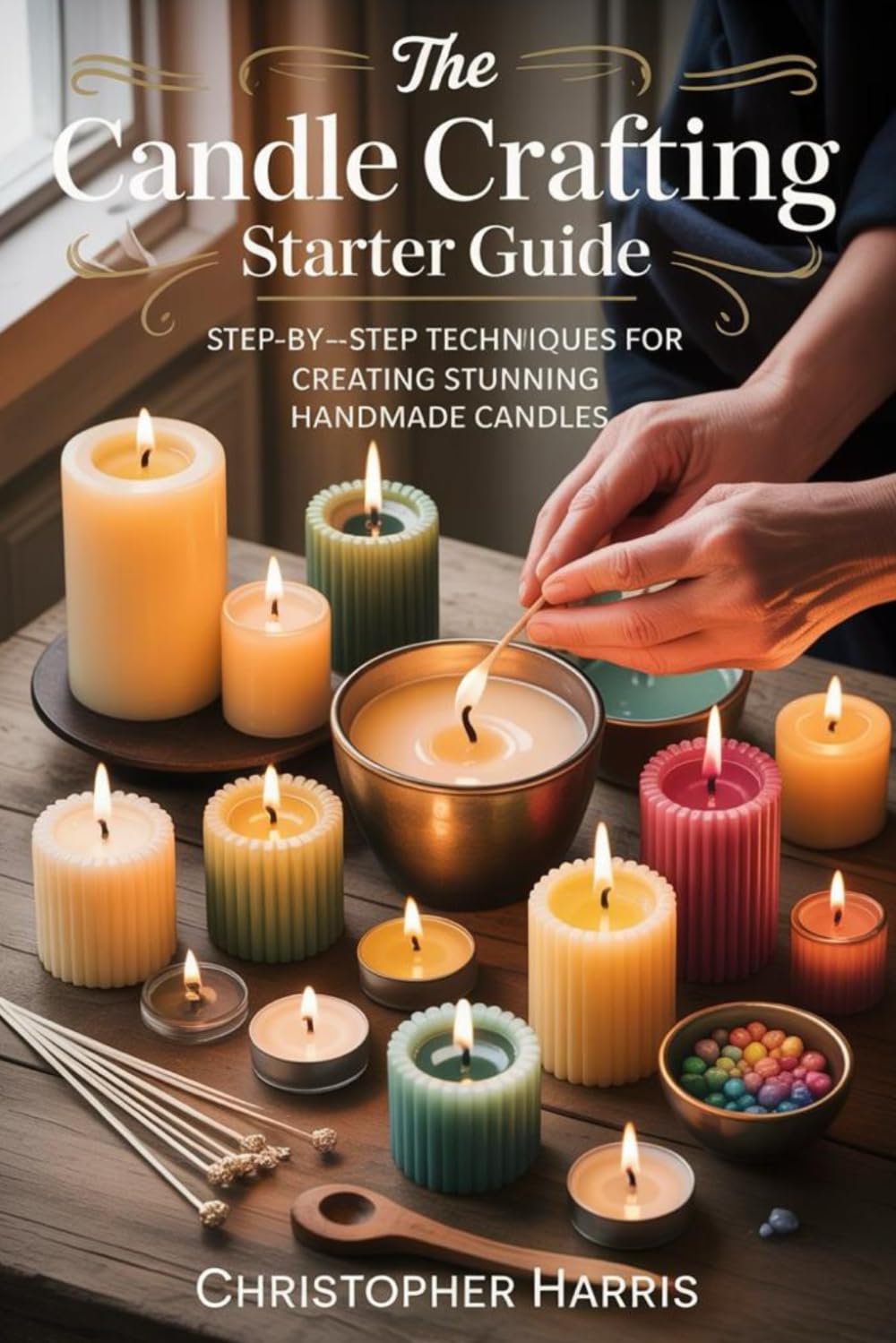 The Candle Crafting Starter Guide: Step by Step Techniques for Creating Stunning Handmade Candles