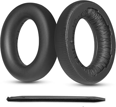 Ear Pads Cushions Replacement Pad Compatible with Focal Bathys High Fidelity Bluetooth Noise Cancelling Headphones Earpads Parts Black PL