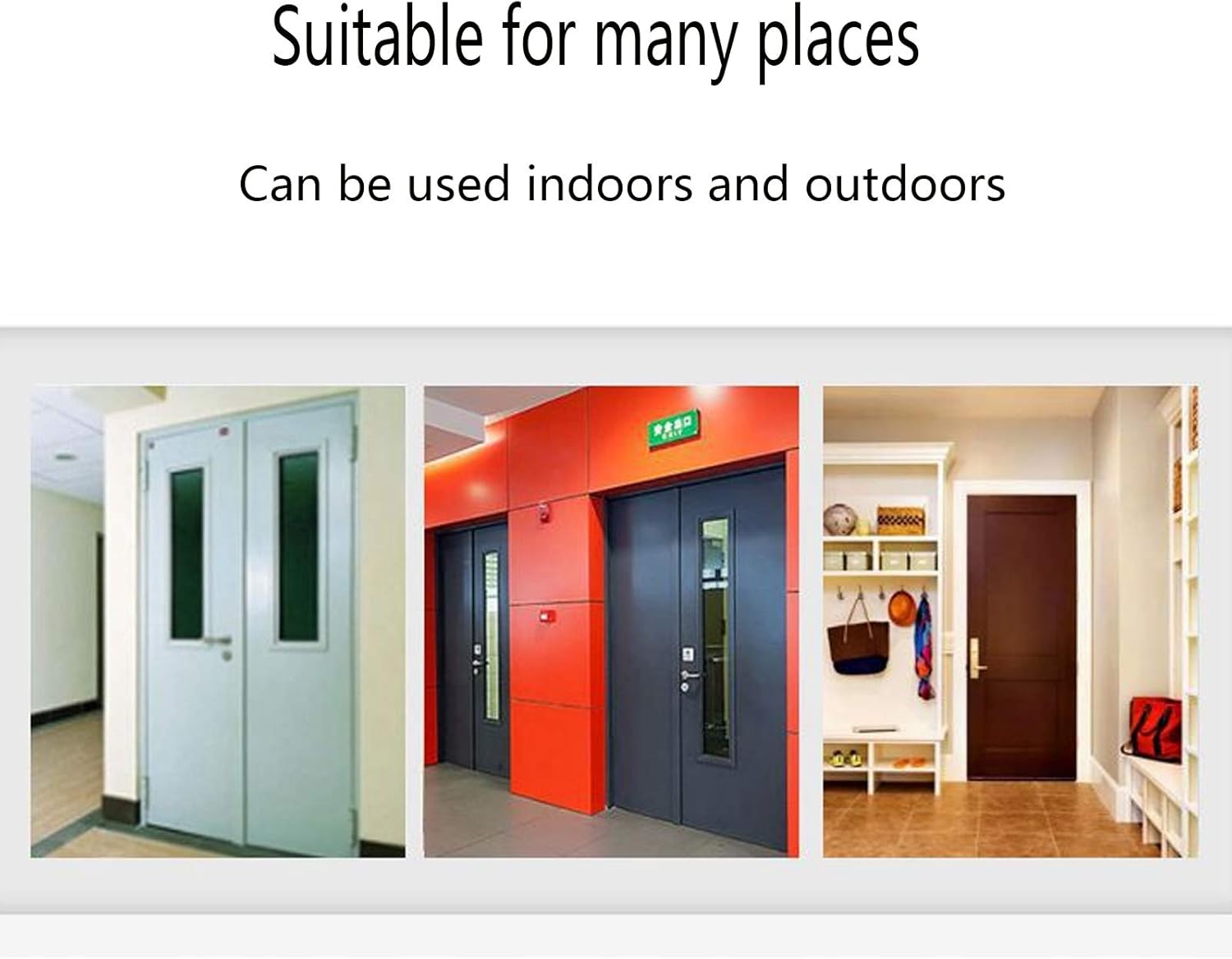 2pcs Barn Door Garden Gate Shed Pulls Handles Silver Kitchen Door Handles Solid Aluminum Alloy Wardrobe Handle for House Doors,Wooden Doors,Balcony Doors,Barns,Garages(Hole Distanc