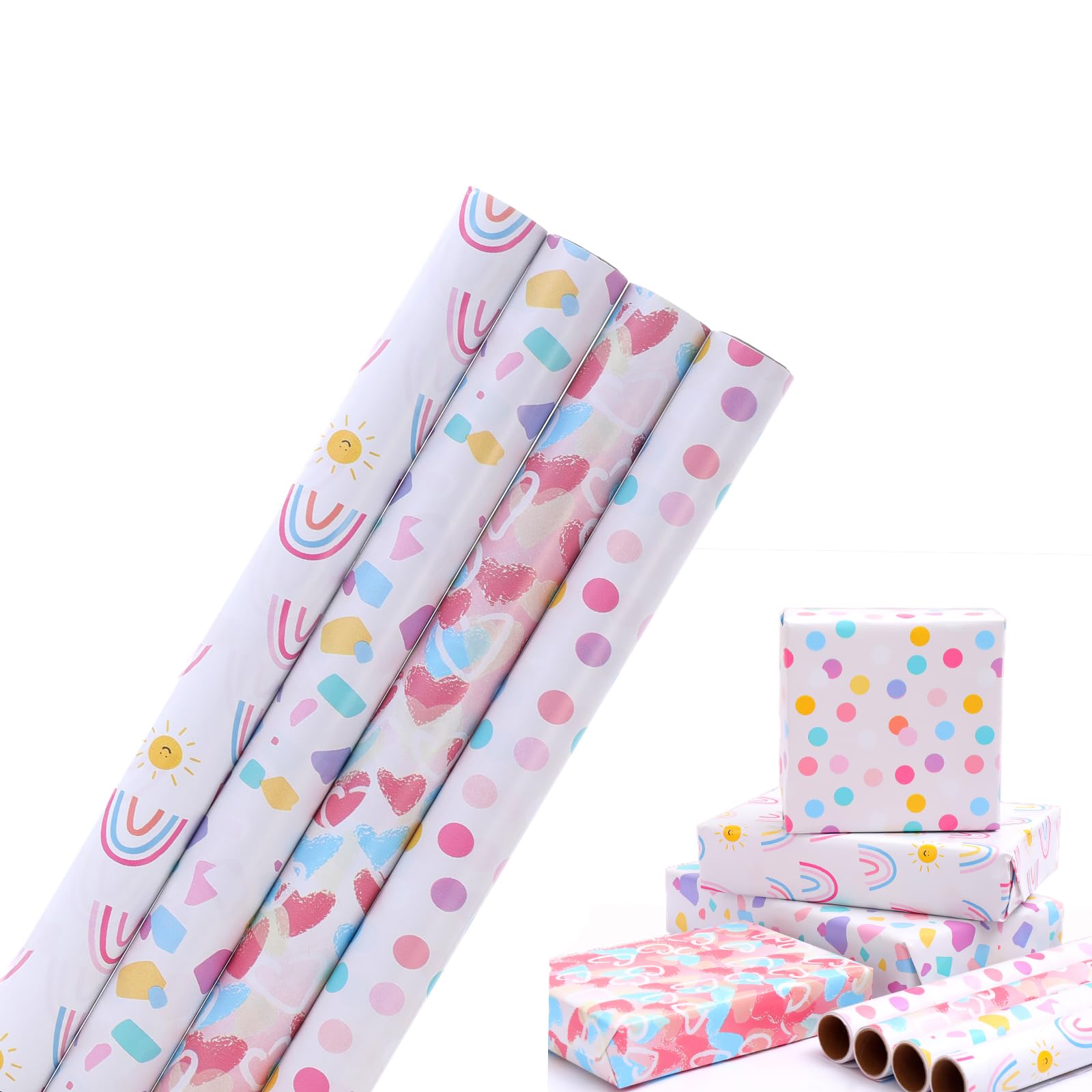 HBell Weihnachts-Geschenkpapierrolle, 43 cm x 15 m, Weihnach