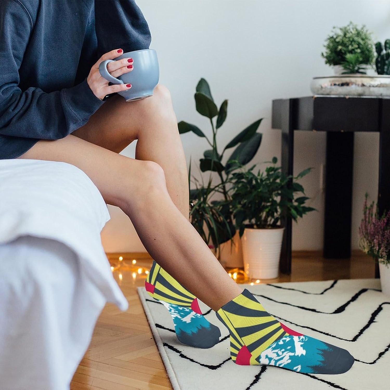 Colorado Flag Mens Socks No Show Low Cut Ankle Sock for Sports