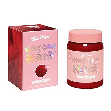 Lime Crime Unicorn Valentine Semi Permanent Hair Colour 200 Ml Amazon De Beauty