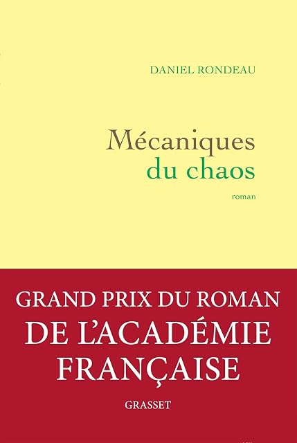 Portada de Mecaniques du Chaos