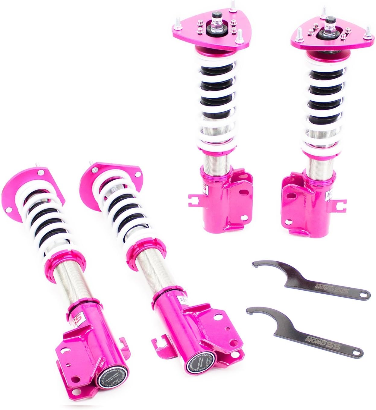 Godspeed MSS0157 compatible with Subaru Forester (SF) 1998-02 MonoSS Coilovers Suspension Lowering Kit