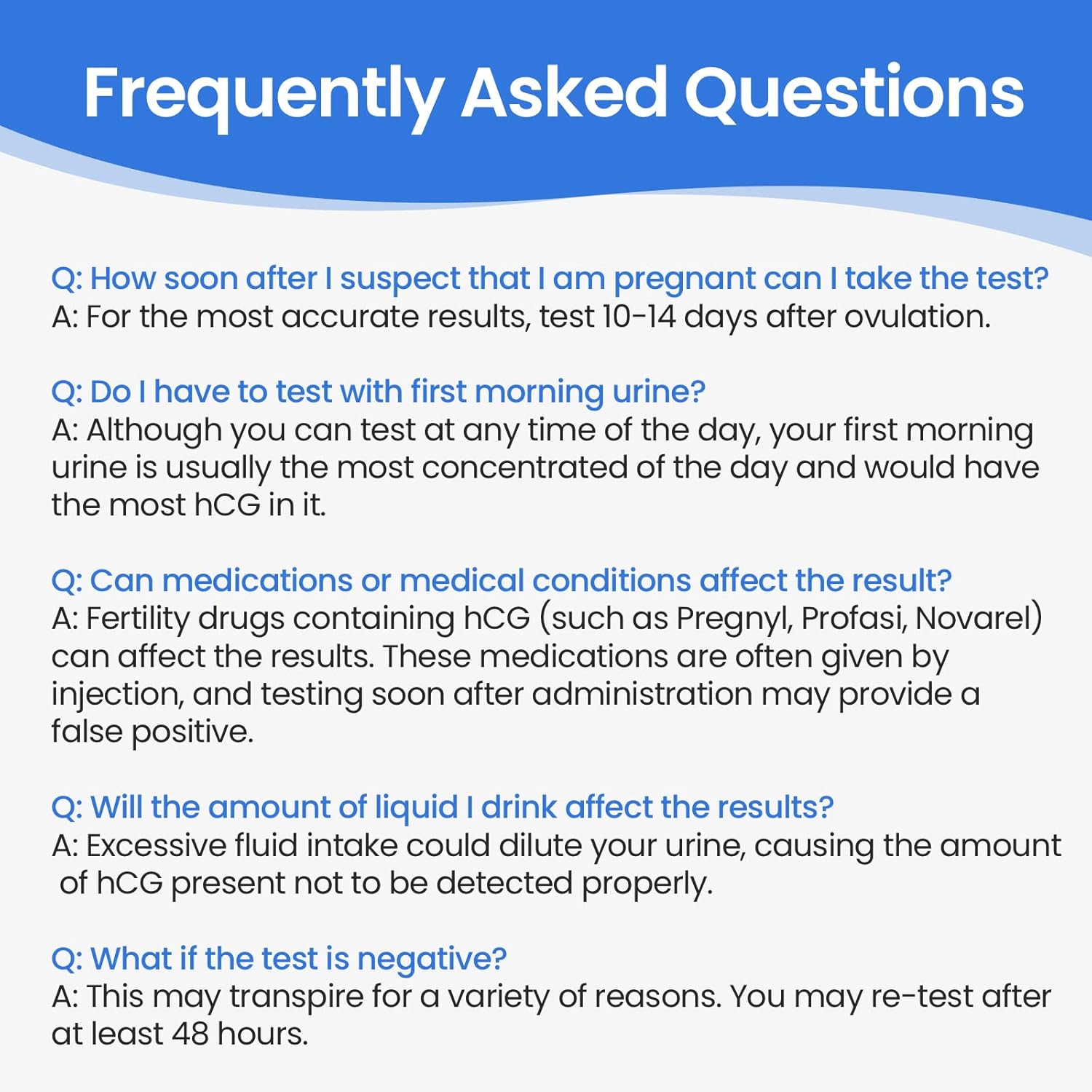 Femometer Pregnancy Test Strips, 20-Count Individually-Sealed HCG Testing Papers Kit for Rapid Early Pregnancy Detection at Home, Over 99% Accurate Pregnancy Predictor Result Tracker by Femometer App : Health & Household