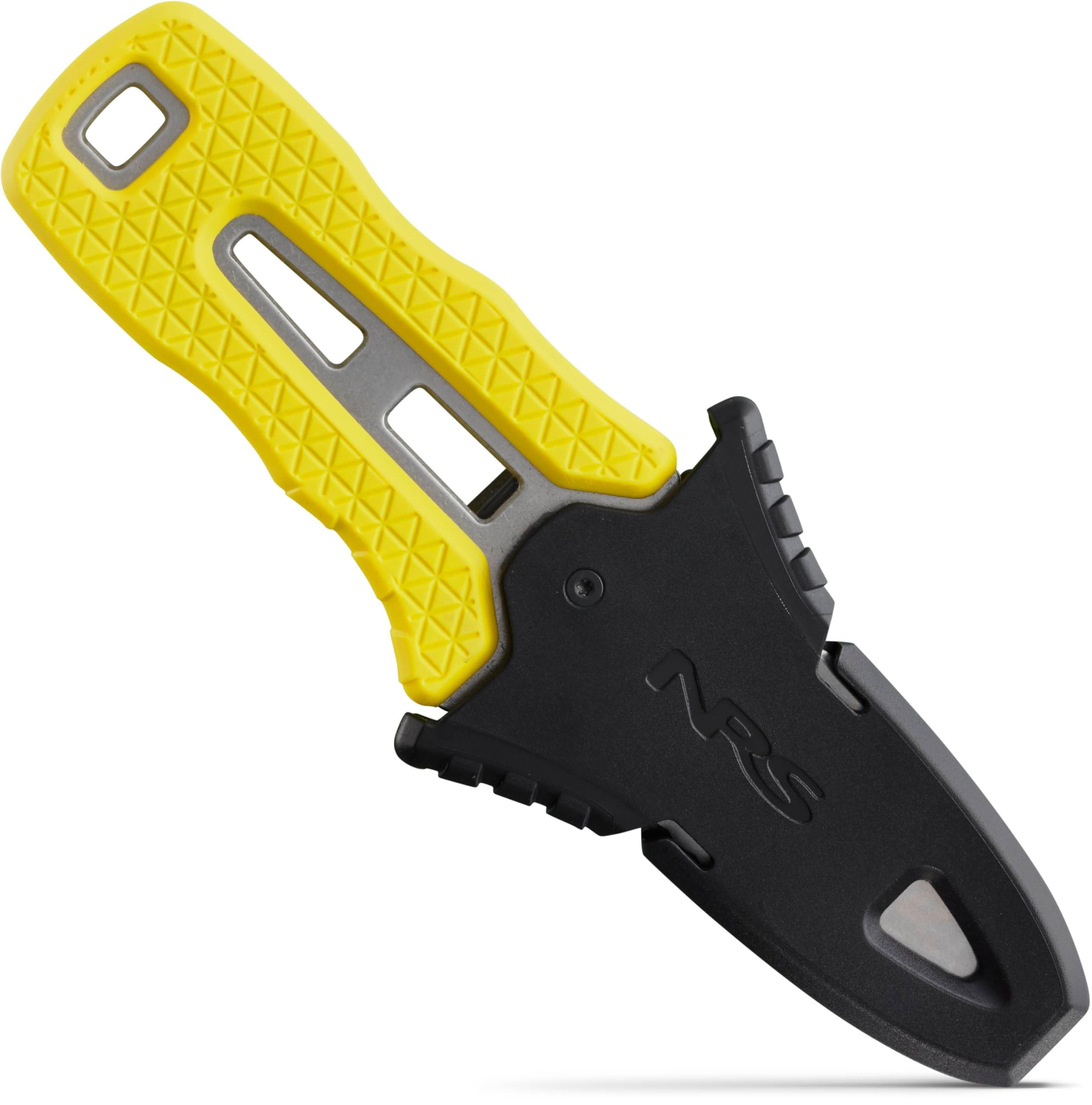 NRS Edelstahl Co-Pilot Messer Sicherheitsgelb