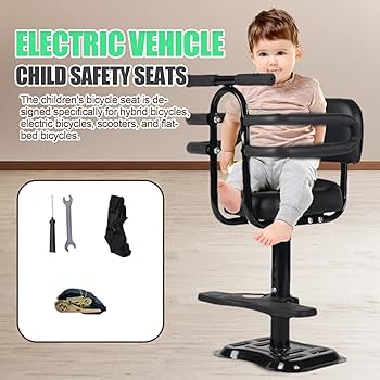 Amazon | 子供用自転車後部座席、子供用自転車シート | 電動