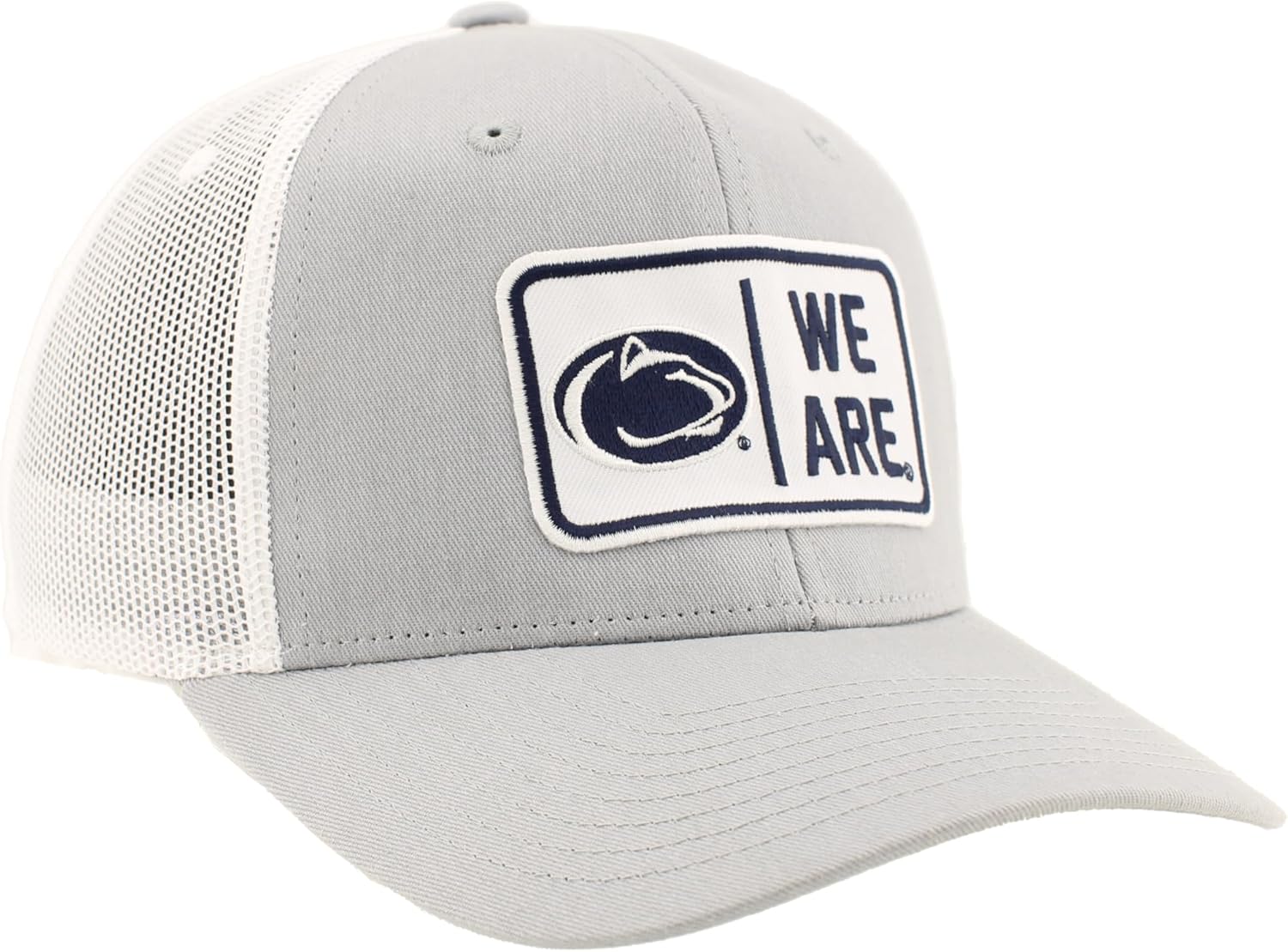 Penn State Nittany Lions NCAA Officially Licensed Snapback Hat Big Rig Patch Gray White Defer - Image 5