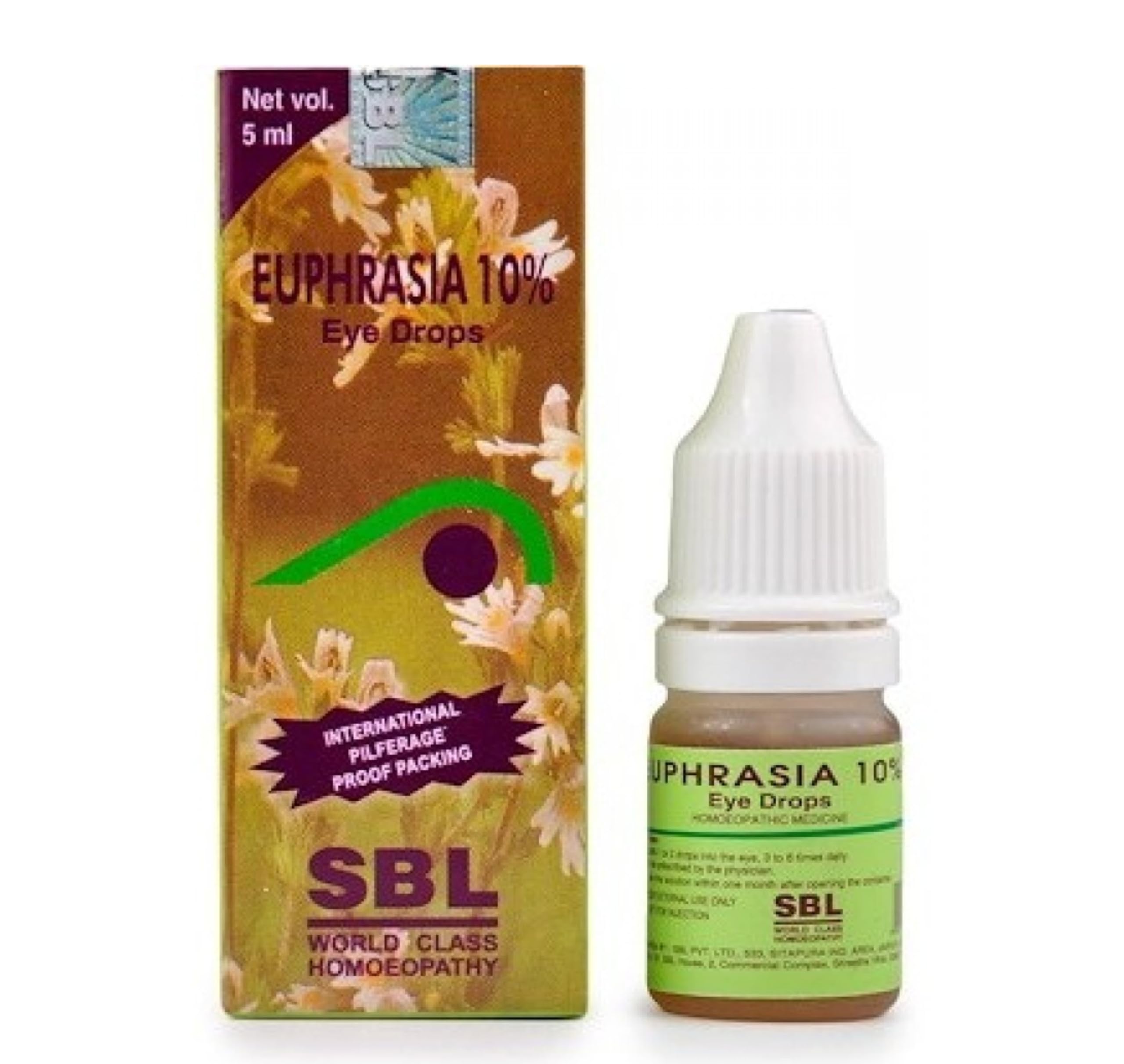 HOMOEOCART Sbl Euphrasia(10%)Eye Drops(10Ml)
