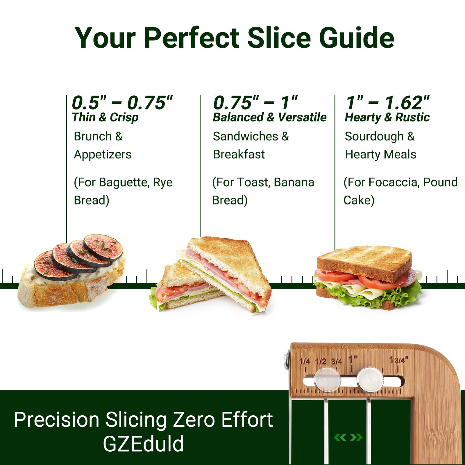 Adjustable Bread Slicer - Slice Like a Pro -3