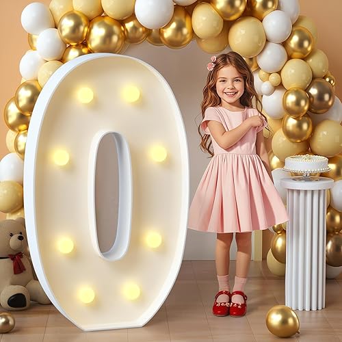 Vista 96 de imprsv Letras de marquesina iluminadas, letras de mosaico de 1.2 m con luz para decoración de baby shower, graduación, gran J para decoraciones