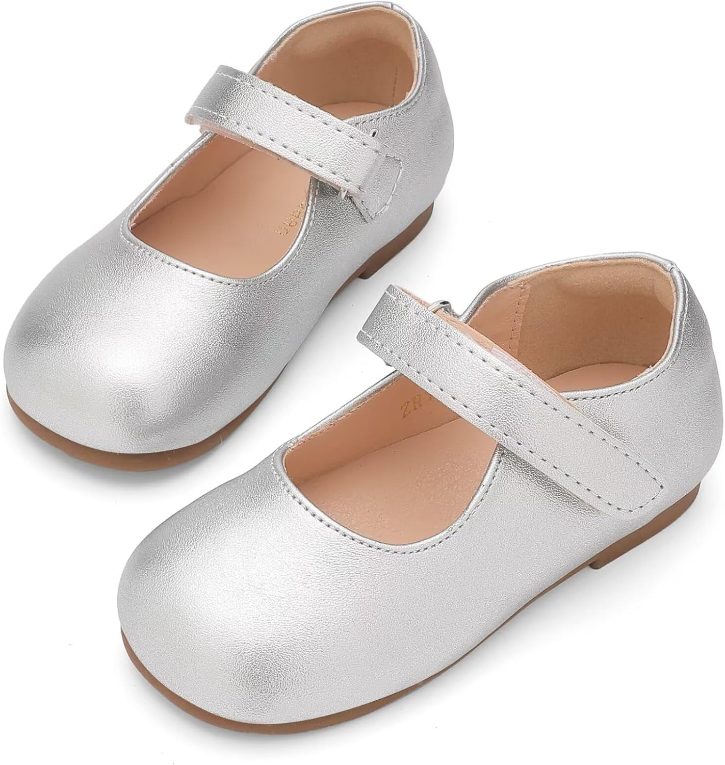 Toddler Flower Girl Dress Shoes Mary Janes Flat - Image 6
