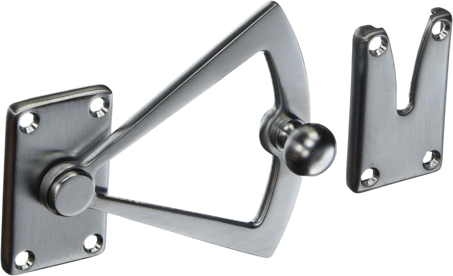 Baldwin 0340264 Dutch Door Quadrant, Satin Chrome Door Dead Bolts