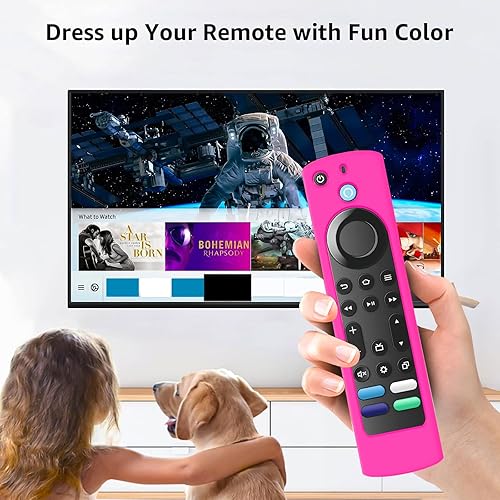 Miniatura 40 de Paquete de 3 fundas de silicona para mando a distancia Firestick 4K Max (2ª), Toshiba, Insignia, serie 4, control remoto Pioneer, antideslizante, a