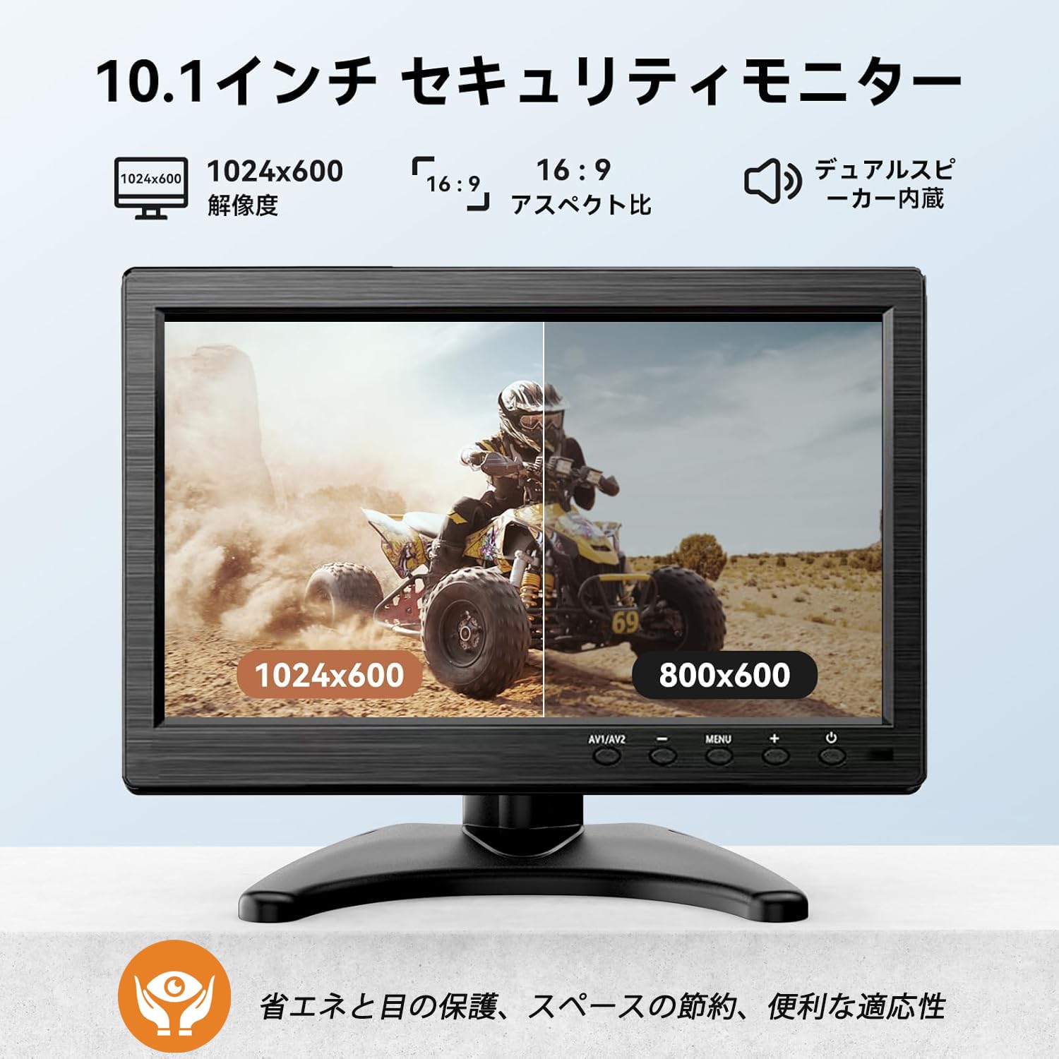 Amazon.co.jp: 10.1インチモニター 小型 ディスプレイ 液晶