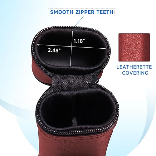 Miniatura 3 de GSE Games & Sports Expert Estuches para tacos de billar, 1 x 1 funda de transporte rígida para taco de billar, accesorios de billar de piscina