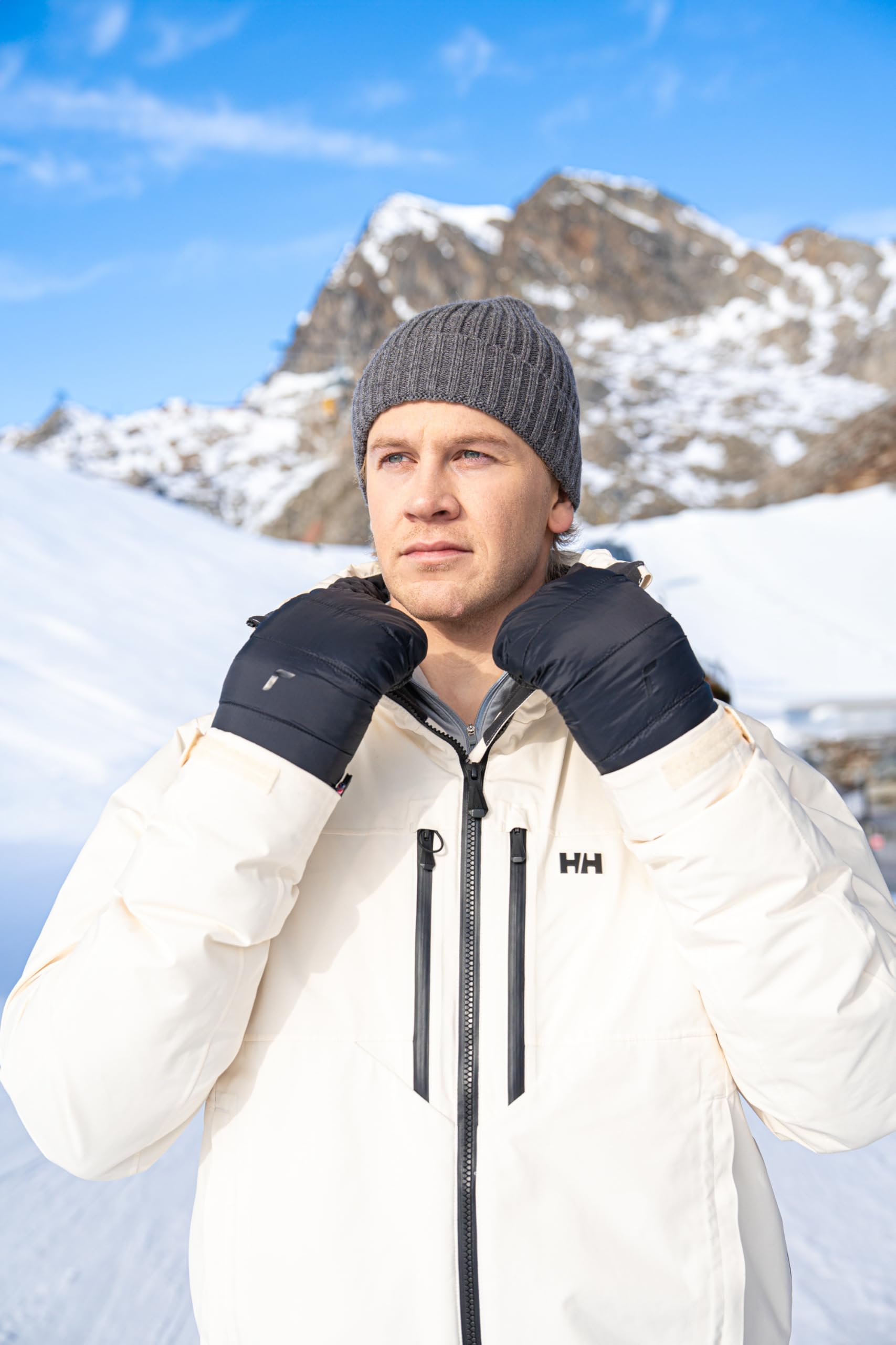 Reusch Stratos Stormbloxx-Muffole, Extra Calde, Impermeabili, Traspiranti, Guanti Unisex Adulto