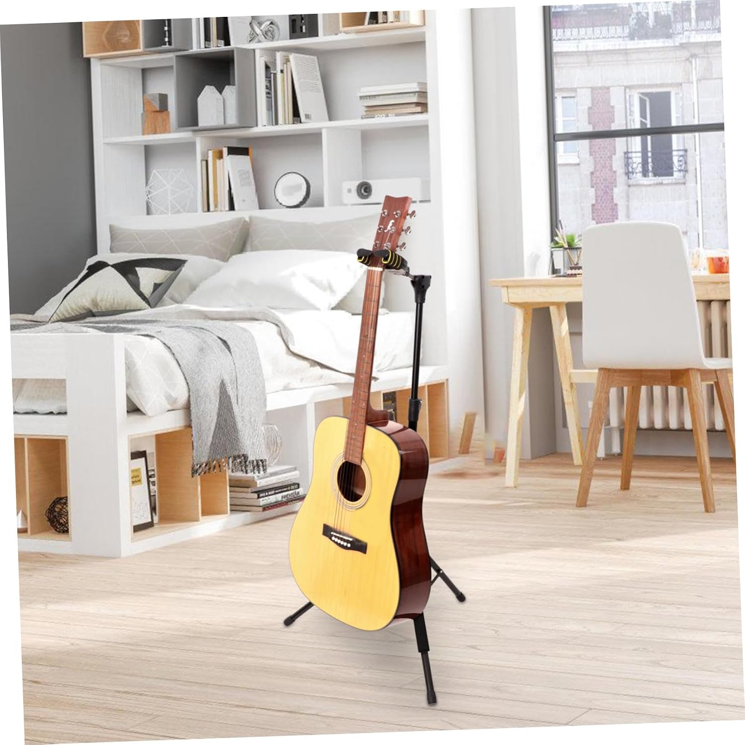 1pc Stable Violin Stand Telescopic Design Music Rack for Violin Storage Display