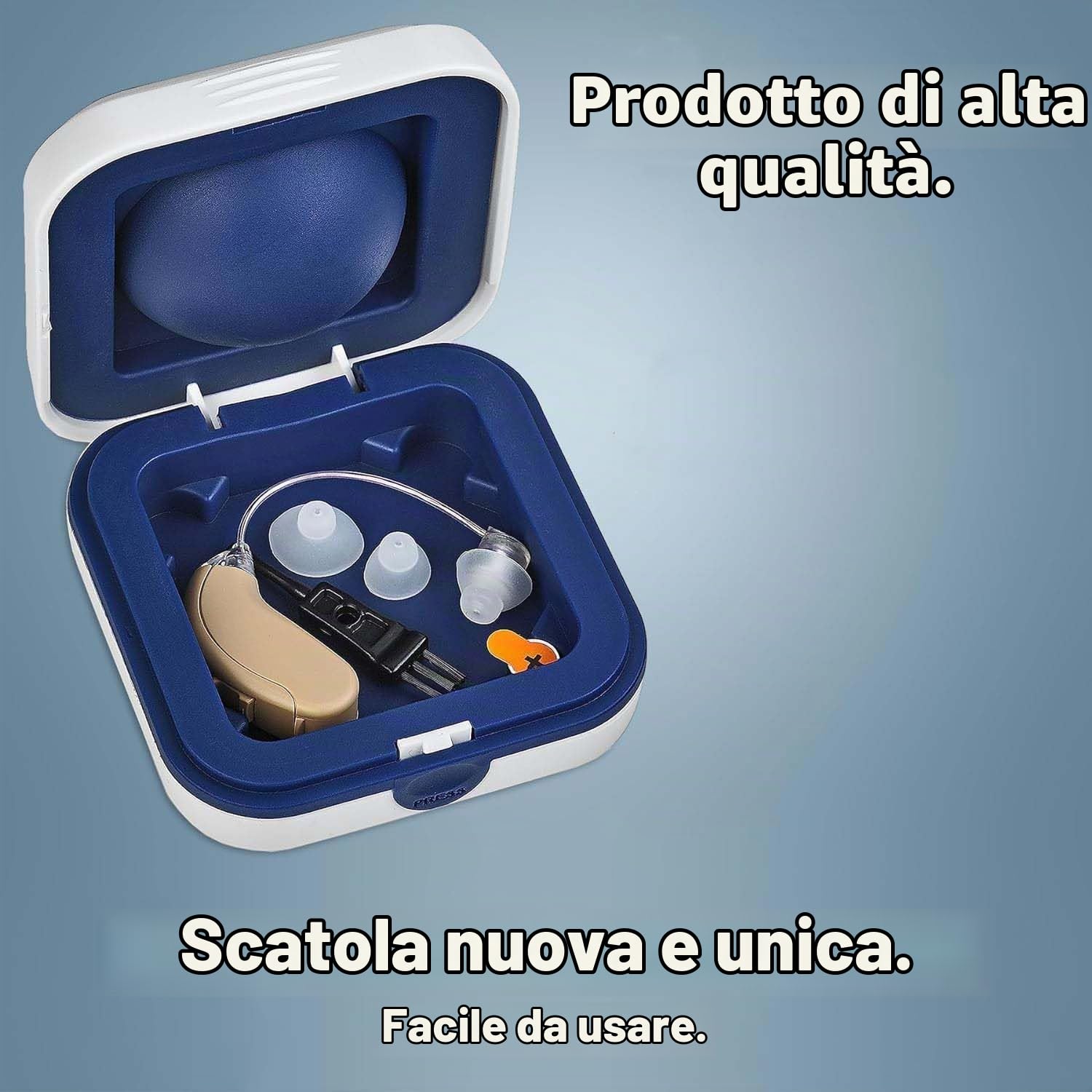 MEDca Digital BTE Hearing Personal Sound - Perfetto per uomini e donne