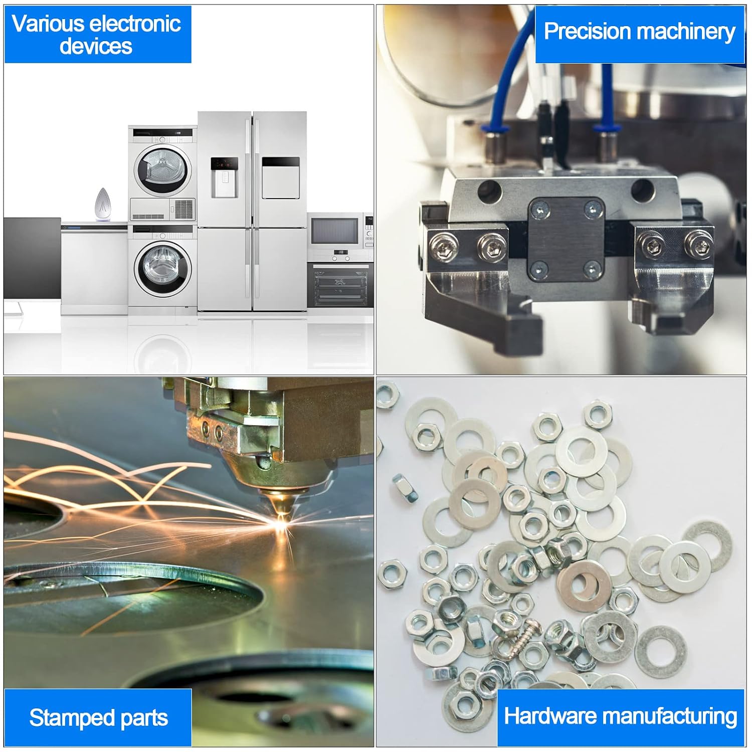 12 Pieces 304 Stainless Steel Strips, Stainless Steel Shim Stock Assortment, 1" Width x 6" Length, 0.001", 0.0015", 0.002", 0.003", 0.004", 0.005" Thickness Metal Shims