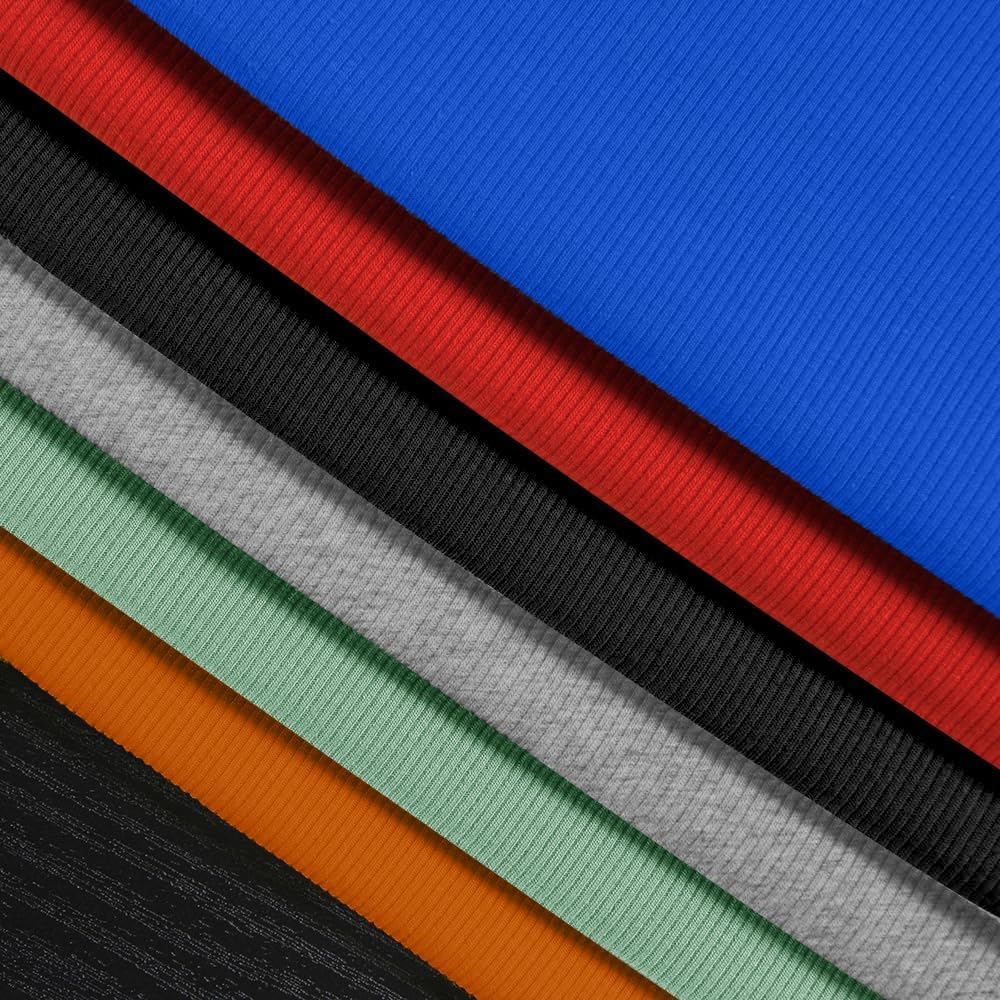 Chulianyouhuo Women's Short Sleeve Scoop Neck Ribbed Knit Fitted Casual Tops Tee Summer Slim Basic Shirts - Image 5