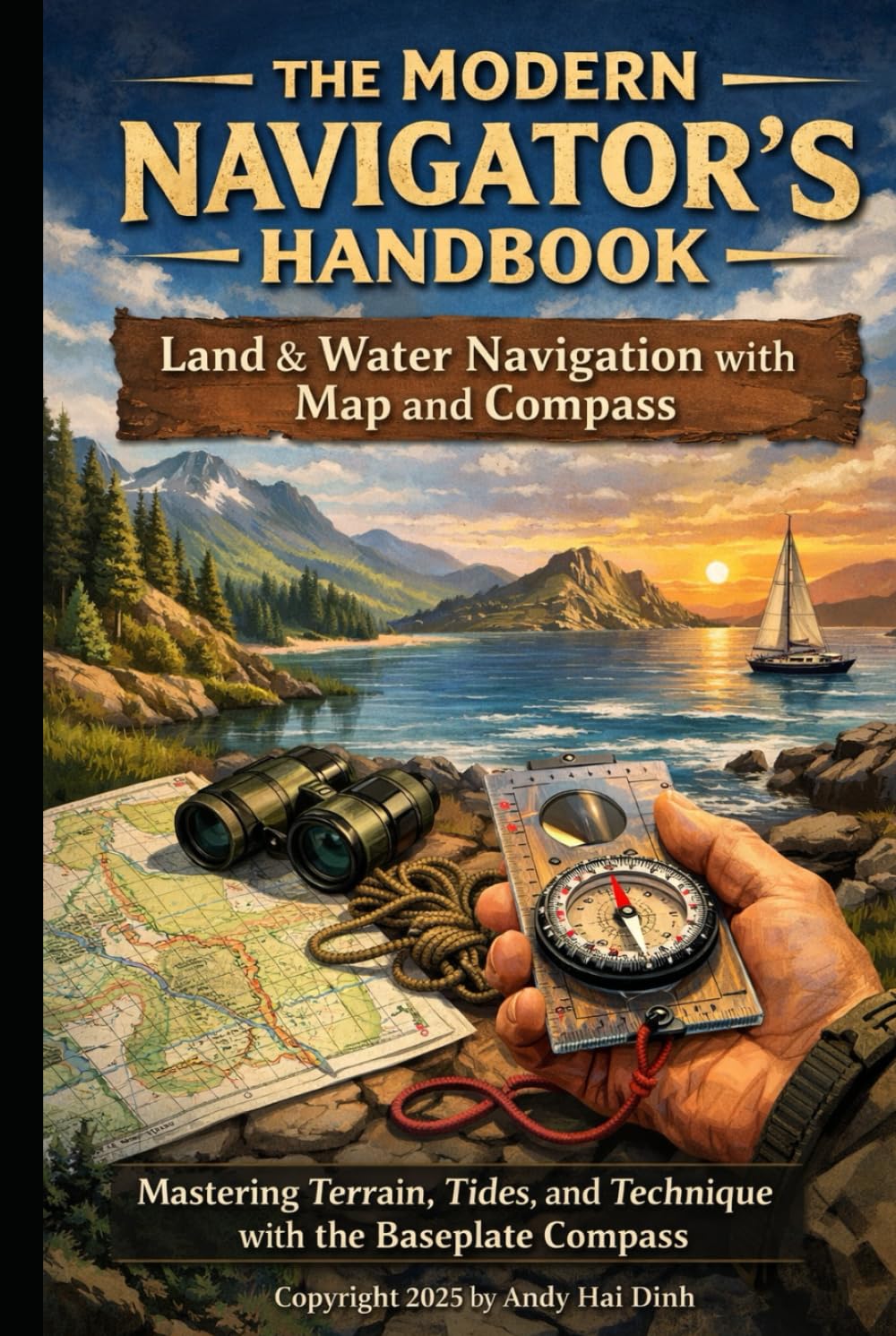 The Modern Navigator’s Handbook: Land & Water Navigation with Map and Compass: Mastering Terrain, Tides, and Technique with the Baseplate Compass (The Survivalist Collection)