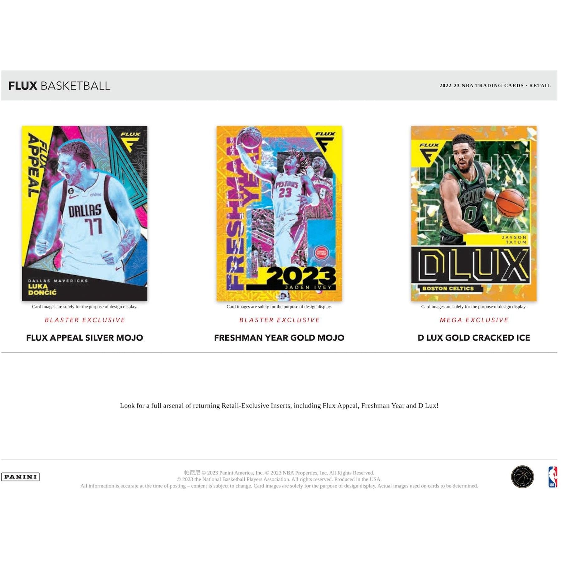 Amazon.co.jp: NBA 2022-23 Panini Flux Basketball Card Mega
