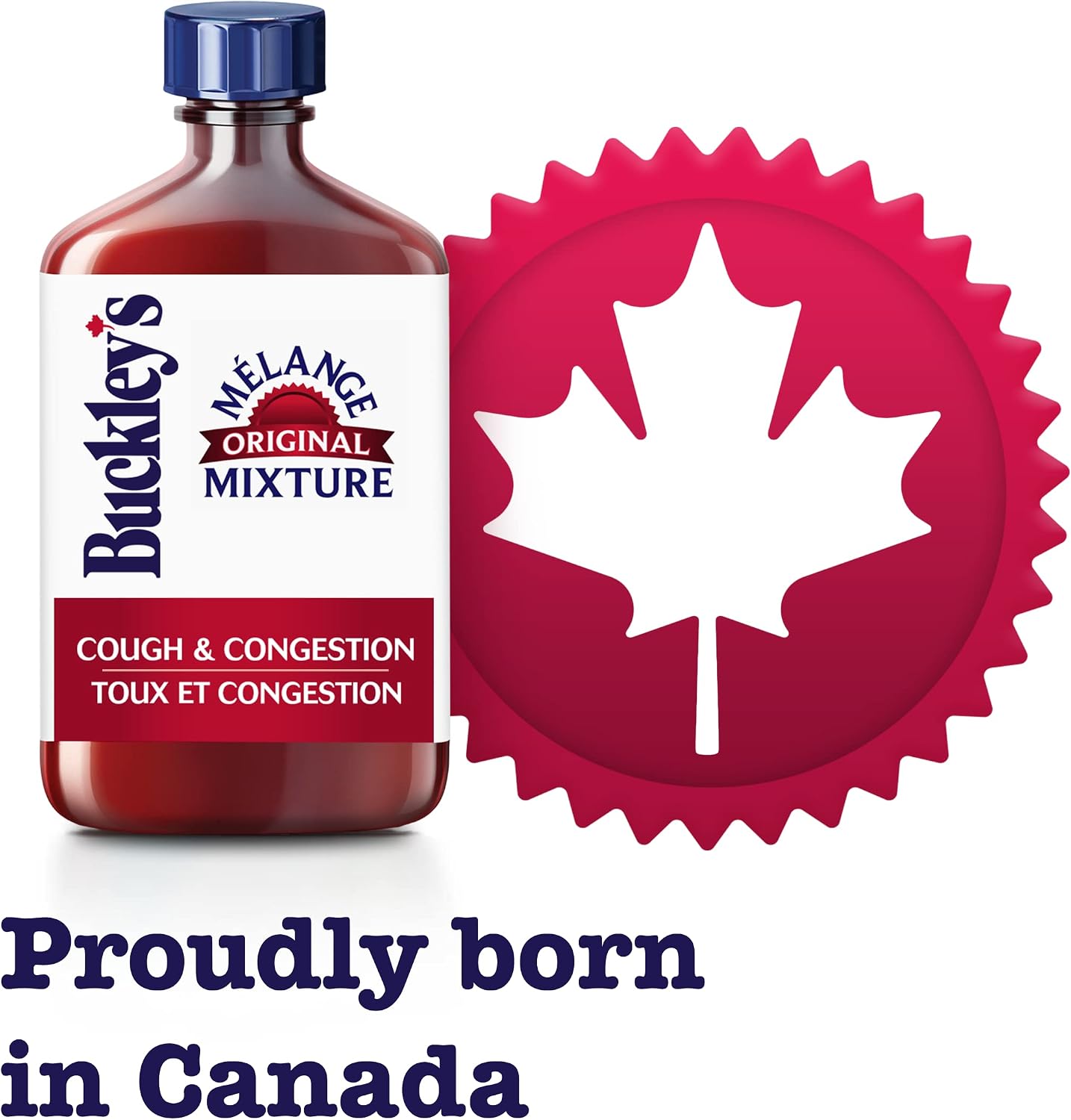 BUCKLEY'S Original Cough Congestion Syrup 100 ml Size