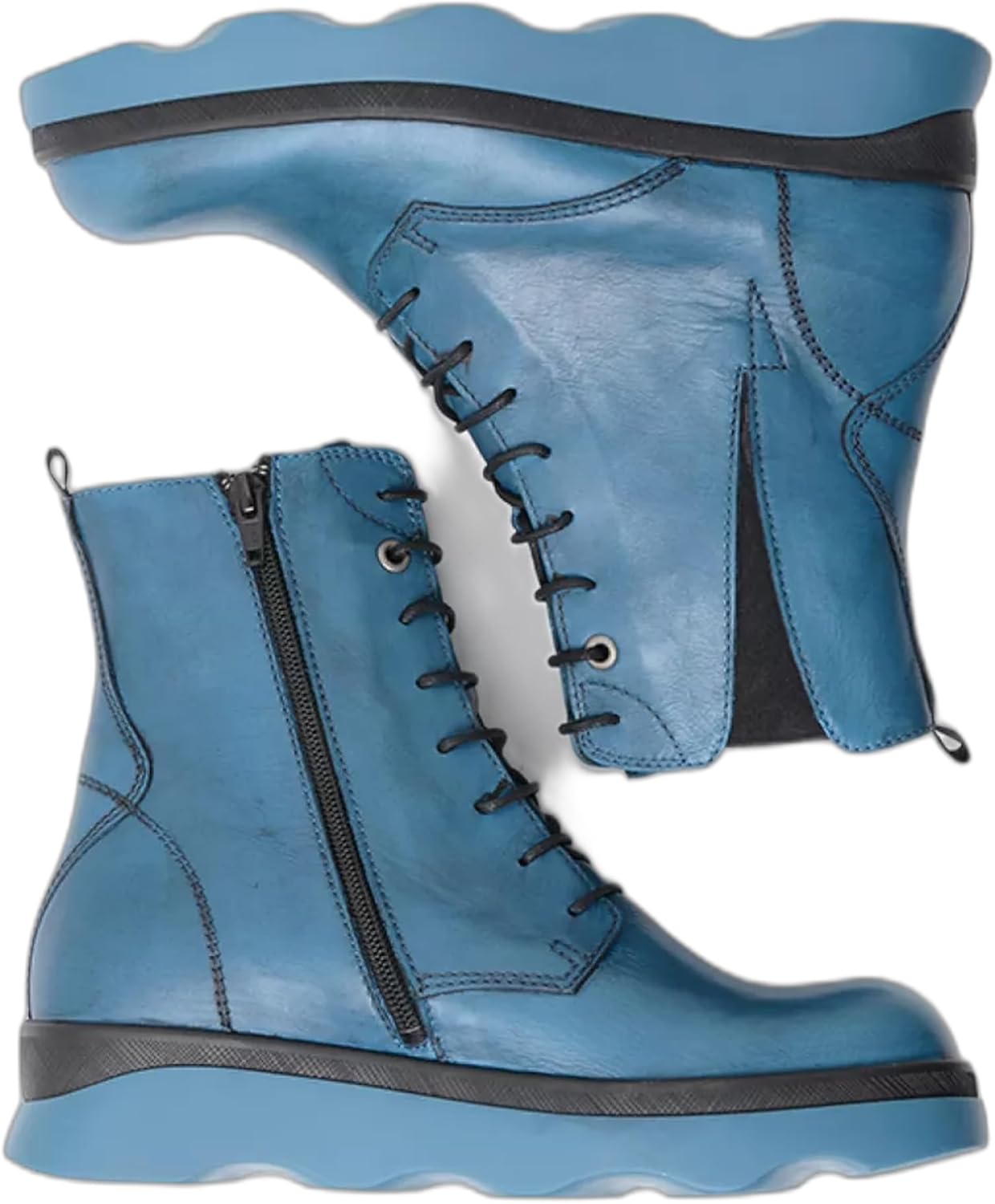 Wolky Women's AKITA WR Water-Resistant Lace-Up Boot