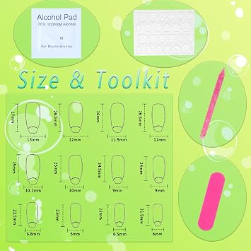 Coffin Press on Nails Medium Glossy Fake Nails with Lines Gradient Design Glue on Nails Red Full Cover False Nails Cute Acrylic Nails Artificial Coffin Nails Press ons for Girls 24Pcs