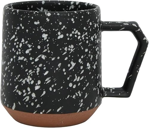 Chips Japan - Taza de café de cerámica, taza de té, 12 onzas, apta para lavavajillas y microondas (blanco)