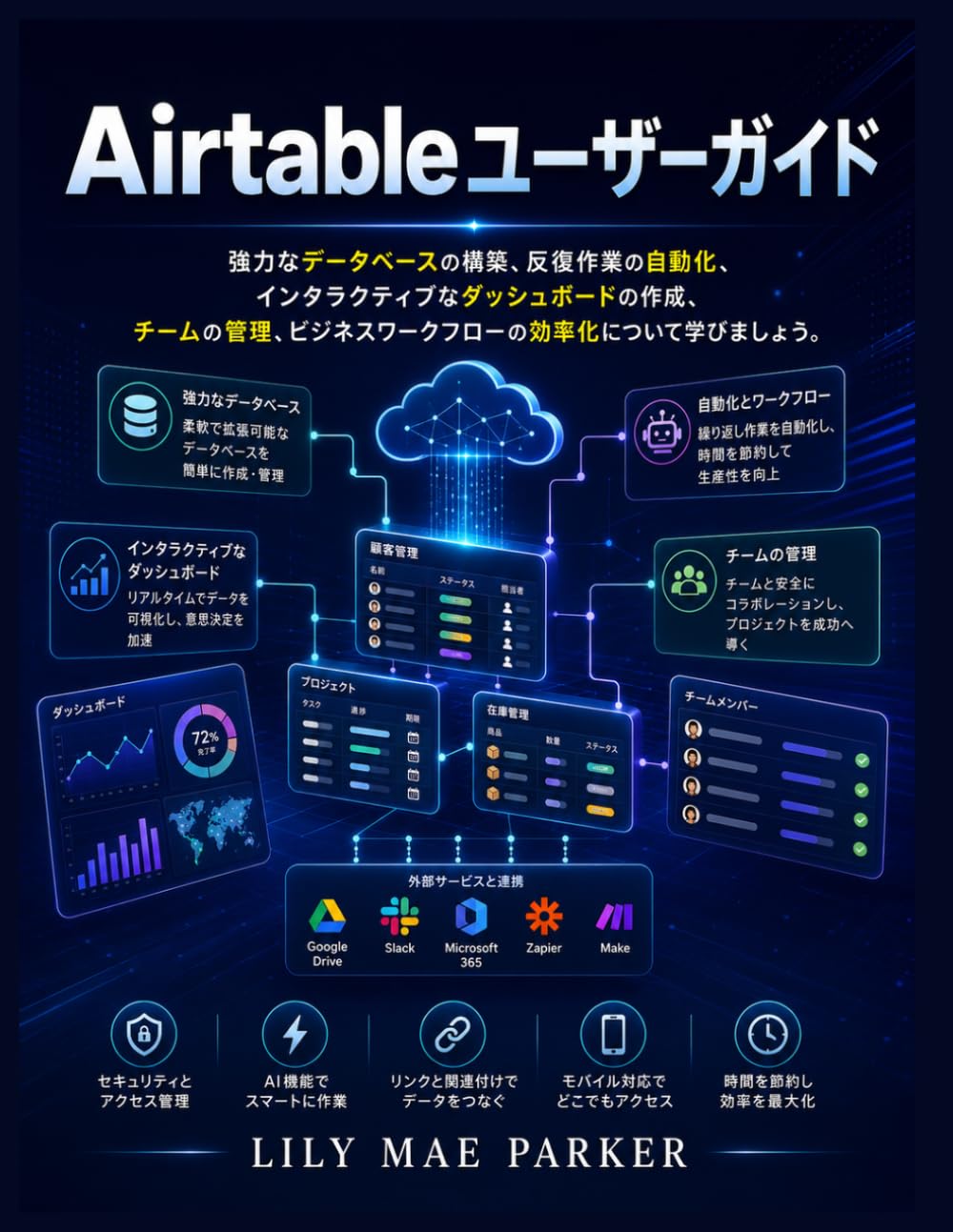 Airtableユーザーガイド: 強力なデータベースの構築、反復作業の自動化、インタラクティブなダッシュボードの作成、チームの管理、ビジネスワークフローの効率化について学びましょう。