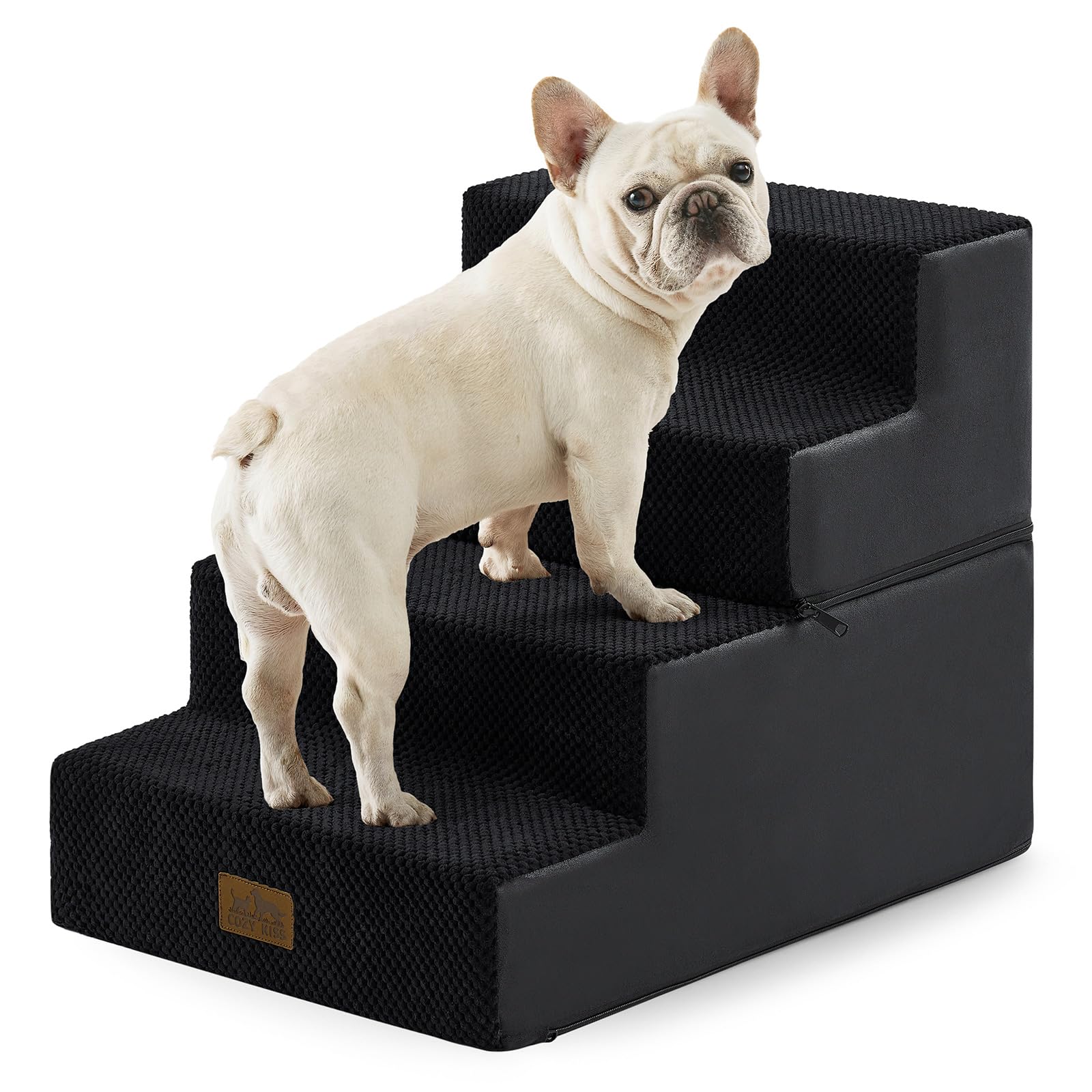 COZY KISS Hundetreppe, 2-in-1 Hundetreppen für Kleine Hunde Alte Katzen