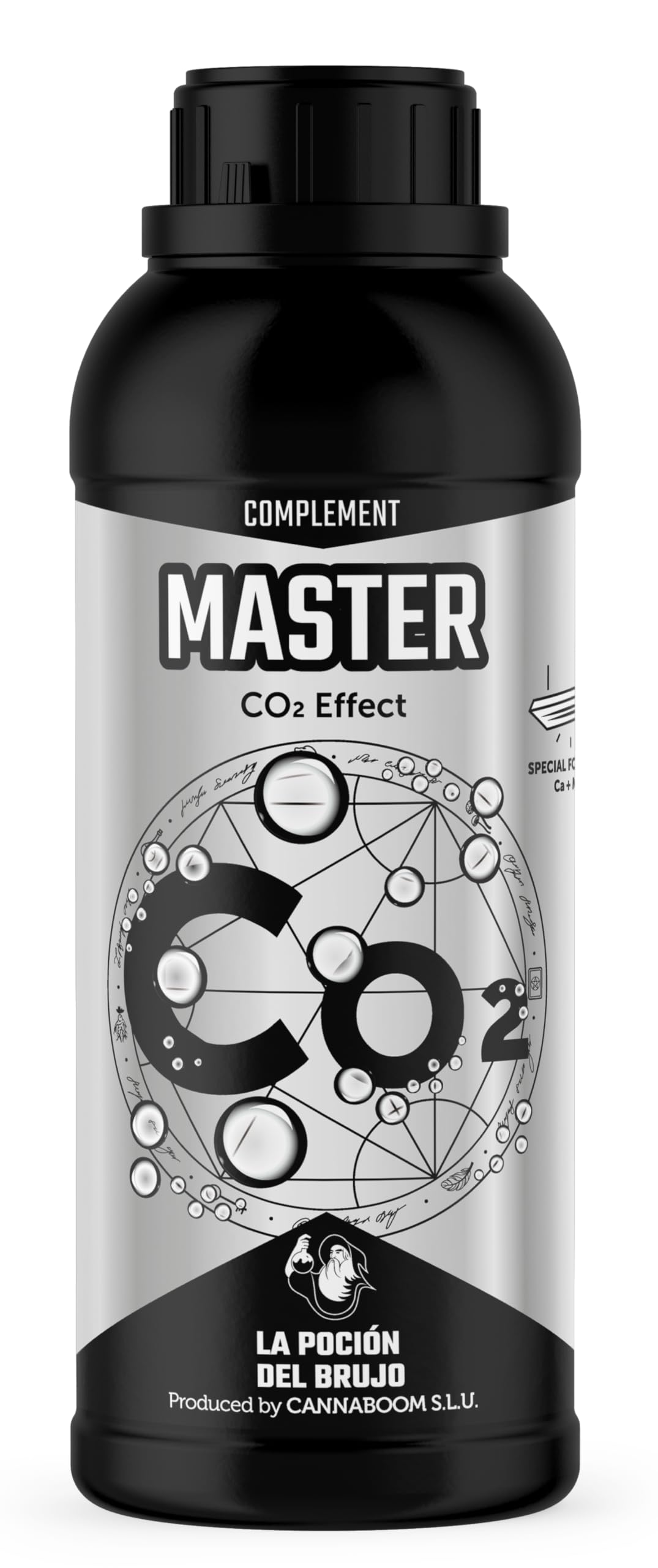 CO₂ MASTER "Cannaboom" (1.000ml) – Estimulador de CO₂ para Cultivo en LED | Bioactivador con Carbono Orgánico | Aumenta Vigor, Absorción de Nutrientes y Producción
