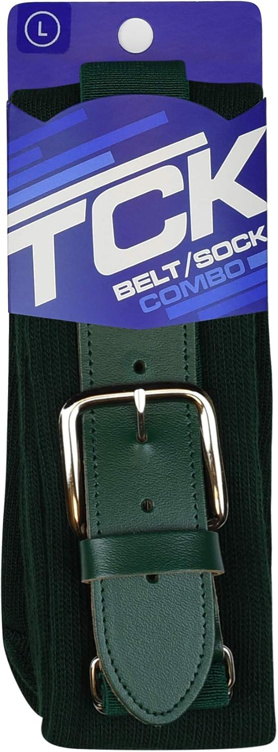 TCK Baseball or Softball Sock/Belt Combo- Youth & Adult Sizes for Boys and Girls Men and Women - Image 2