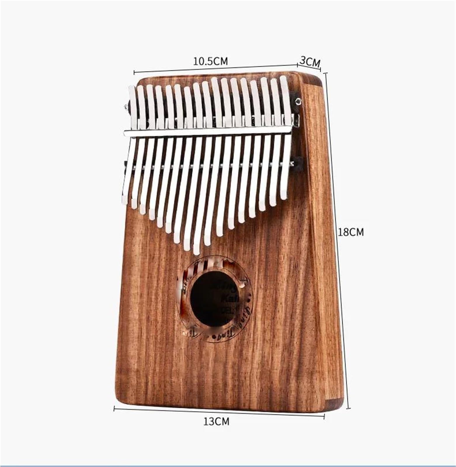 Kalimba Portable Finger Piano 17 Ton C Profesjonalny Instrument Dostępne Specyfikacje Kalimba(17 Key A Note)