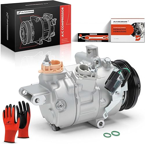 Miniatura 10 de A-Premium Compresor de A/C con embrague compatible con Ford F-150 3.5L 2017-2020, Expedition 3.5L 2018-2021, Lincoln Navigator 3.5L 2018-2021