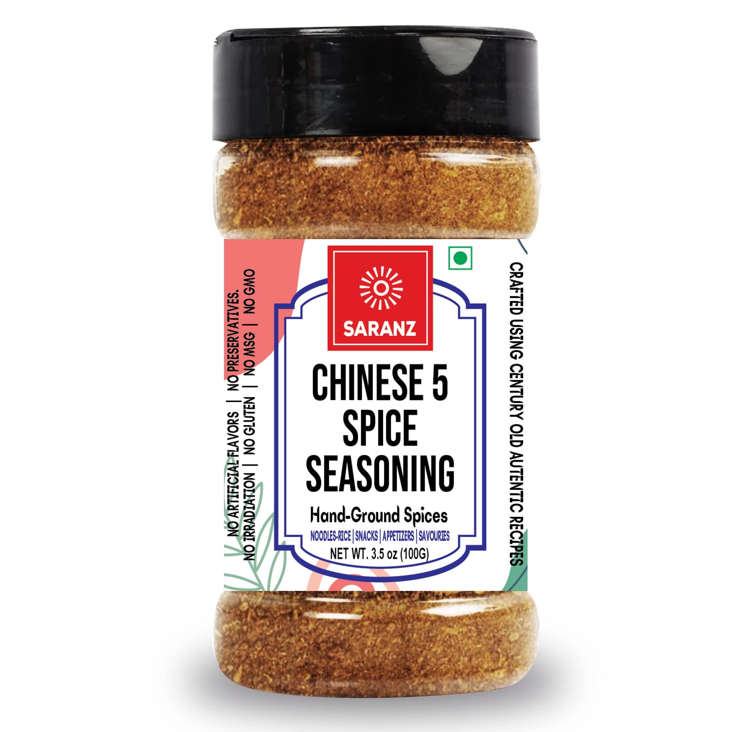 See full amazon price history chart for SARANZ Chinese 5 Spice Mix Exotic Seasoning | Flavorful Spice Mix | Herbs for Chinese Dishes Like Pizzas, Burger, Chowmein, Tacos, Burritos & Pastas | Perfect for Snacks (100 Grams Sprinkler Jar) SARANZ Chinese 5 Spice Mix Exotic Seasoning | Flavorful Spice Mix | Herbs for Chinese Dishes Like Pizzas, Burger, Chowmein, Tacos, Burritos & Pastas | Perfect for Snacks (100 Grams Sprinkler Jar) (B09XHNJNX7) Amazon Price History, Amazon Price Tracker