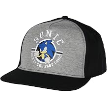 Sonic The Hedgehog Youth Snapback Hat Life in the Fast Lane Kids Adjustable Hat Black