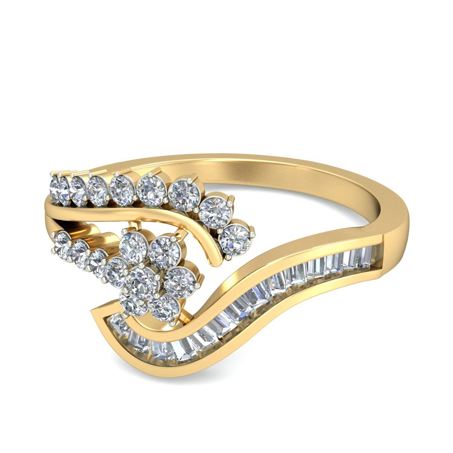 The Cabeiri 18KT Yellow Gold and Diamond Ring-image-43