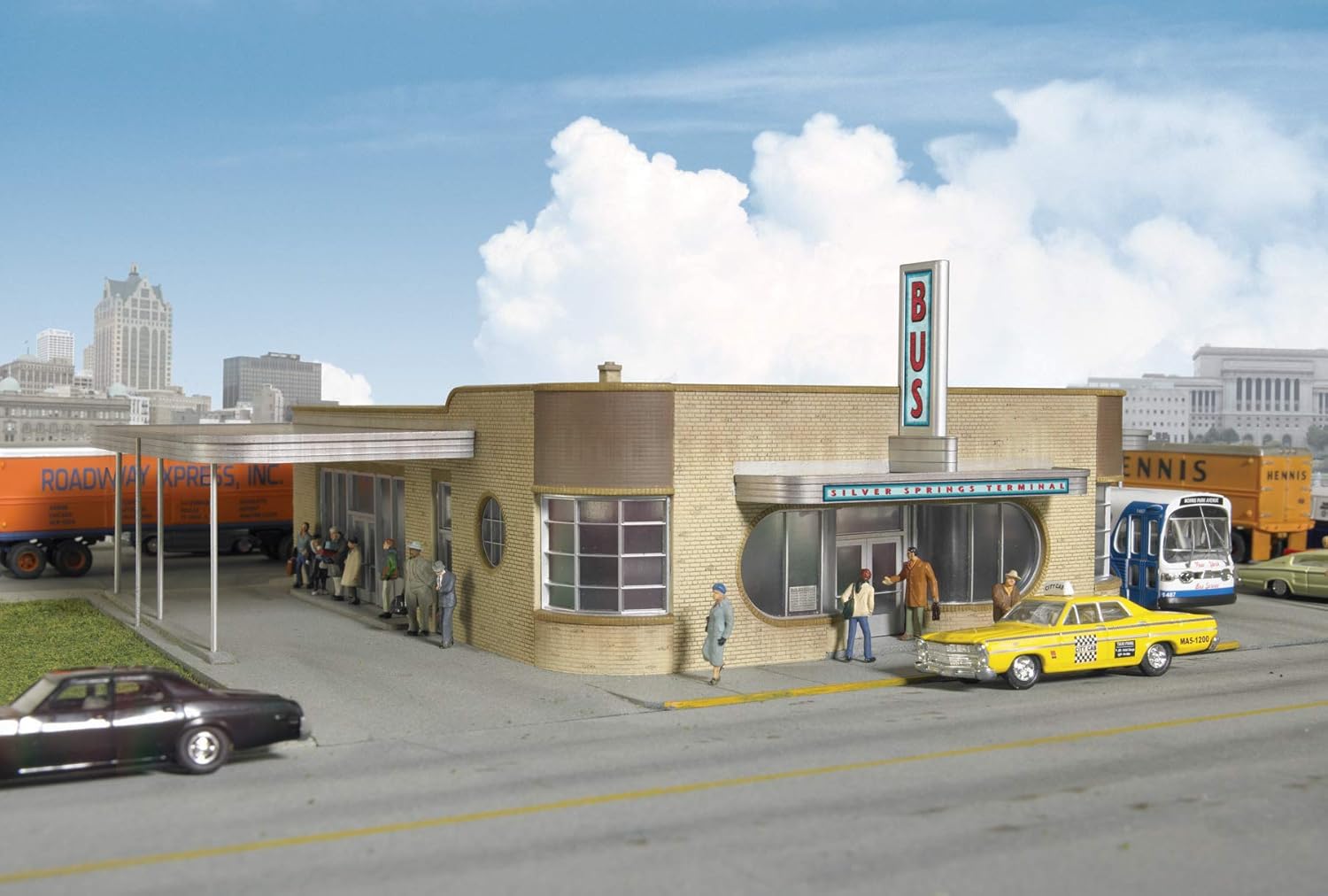 Walthers Cornerstone Series Kit HO Scale Silver Springs Terminal