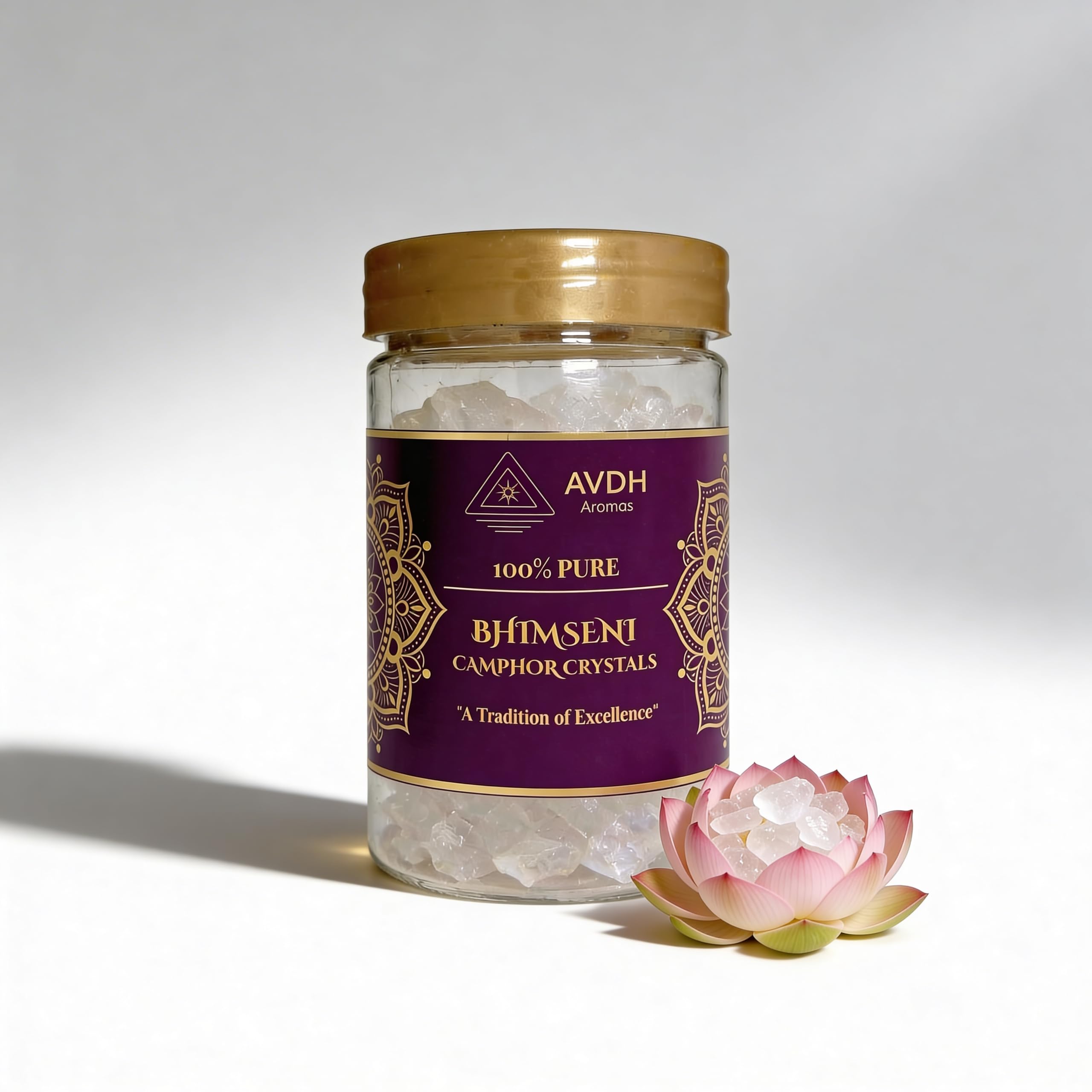 Bhimseni Camphor 80g Jar |100% Pure Kapoor Crystals for Puja, Aarti & Havan | Long-Lasting Fragrance | for Diffuser & Air Freshening (80 GMS)-image-22