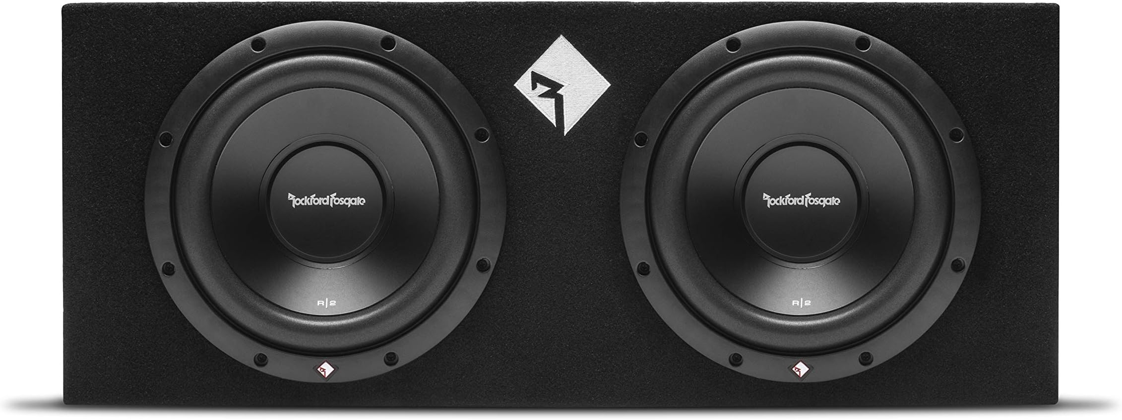 Rockford Fosgate Prime R2-2X10 Dual 10" Subwoofer with Sealed Enclosure, 500 Watt RMS / 1000 Watt Peak
